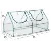 Aoodor 6' X 3 ' X 3' Portable Mini Greenhouse PE Cover 2 Zipper Door -Garden & Outdoors GUEST 02a32617 e01d 4774 a8ec d8a0a4417acb