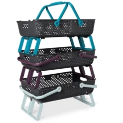 Gardener's Supply Company Multipurpose Garden Basket | Large Mod Hod For Carrying, Collecting, And Cleaning Vegetable Harvest | Farmers Market Basket -Garden & Outdoors GUEST 02b4fd56 c639 4733 ae84 7f8badcd88e5