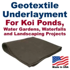 UnderGuard 5 Foot Wide Polypropylene Nonwoven Geotextile Underlayment Protective Liner For Koi Ponds, Water Features, And Landscaping, 50 Foot Roll 9 UnderGuard 5 Foot Wide Polypropylene Nonwoven Geotextile Underlayment Protective Liner For Koi Ponds, Water Features, And Landscaping, 50 Foot Roll -Garden & Outdoors GUEST 03b3f137 07f0 47e5 b7b8 0b357f3a4238