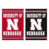 Evergreen Embossed Suede Flag, House Size, University Of Nebraska -Garden & Outdoors GUEST 03ea2c1c 4279 4d75 82f8 0e48527aa010