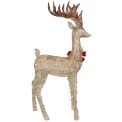 Northlight 48" Pre-Lit LED Champagne Deer Outdoor Christmas Decoration 11 Northlight 48" Pre-Lit LED Champagne Deer Outdoor Christmas Decoration -Garden & Outdoors GUEST 057dd354 abd6 459f 9ed7 74a423936918