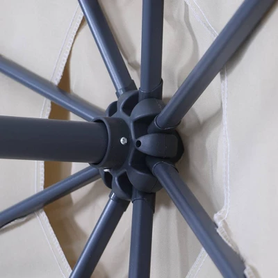 Universal Patio Umbrella Replacement Canopy For 10ft 8 Ribs Offset Umbrellas - Crestlive Products 7 Universal Patio Umbrella Replacement Canopy For 10ft 8 Ribs Offset Umbrellas - Crestlive Products - Image 5