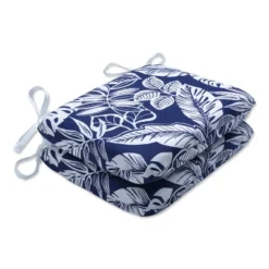 Set Of 2 Delray Outdoor/Indoor Rounded Corners Seat Cushions - Pillow Perfect 13 Set Of 2 Delray Outdoor/Indoor Rounded Corners Seat Cushions - Pillow Perfect -Garden & Outdoors GUEST 06e254dc 1ad6 43e4 a0c4 9984a014b531