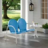 Griffith 2pc Outdoor Conversation Set - Sky Blue - Crosley -Garden & Outdoors GUEST 08bcf30d 2615 49e3 87db db0f5780da49