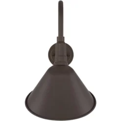 Franklin Iron Works Neihart Rustic Farmhouse Outdoor Barn Light Fixture Bronze Curving Gooseneck 18" Post Exterior Barn Deck House Porch Yard Patio -Garden & Outdoors GUEST 09f6e1f7 6e93 42fa a888 df5bd3454cac