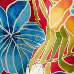 Aloha Red Floral Outdoor Bench Cushion - Kensington Garden -Garden & Outdoors GUEST 0ac93b0c 713e 41e0 89b7 8ea8b6b27e1b