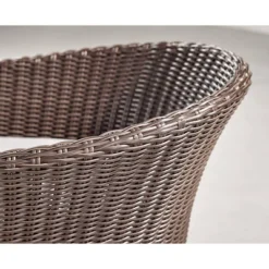 2pk All-Weather Wicker Athens Outdoor Chairs With Cushions Brown - Alaterre Furniture -Garden & Outdoors GUEST 0e5e355c 2eb9 4946 989e 742ed21bdb03