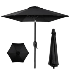 Best Choice Products 7.5ft Heavy-Duty Outdoor Market Patio Umbrella W/ Push Button Tilt, Easy Crank Lift -Garden & Outdoors GUEST 0ed7f6e0 41fd 4366 b5b7 c2cb559ed814