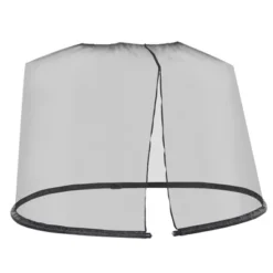 Outsunny 7.5' Outdoor Patio Mesh Screen For Umbrellas Screen Net With Canopy House With Woven Net, Black -Garden & Outdoors GUEST 0f5866f8 89b2 47eb af51 2a74082f2376