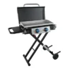 Razor Griddle GGC2030M 25 Inch Outdoor 2 Burner Portable LP Propane Gas Grill Griddle With Top Cover, Wheels, & Storage Shelf For BBQ Cooking, Black -Garden & Outdoors GUEST 0ff3e0d3 35fb 4056 8340 03756e47ccce