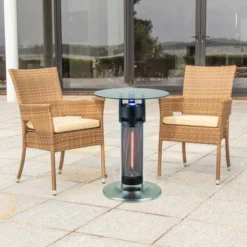 Infrared Electric Bistro Table Outdoor Heater - Black - EnerG+ 8 Infrared Electric Bistro Table Outdoor Heater - Black - EnerG+ -Garden & Outdoors GUEST 12f5f485 78a8 4b64 850e 23a6abcaf695