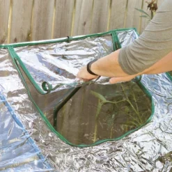 Sunnydaze Decor Sunnydaze Outdoor Portable Plant Shelter Mini Greenhouse With Double Zipper Doors And Cover - Clear -Garden & Outdoors GUEST 1404f3fb 6dde 423a a367 26bc59851c61