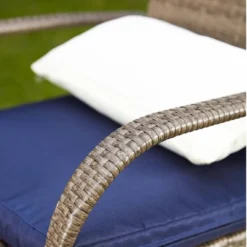 3pc Patio Bistro Set Blue - Patio Festival -Garden & Outdoors GUEST 1495d6e5 d211 4273 99f7 d732cc36ea12