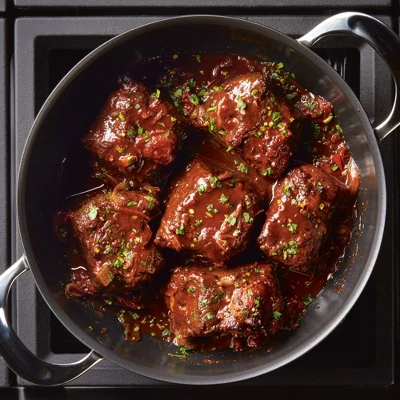 Anolon Ascend 4qt Nonstick Aluminum Casserole Pan With Lid Dark Gray 8 Anolon Ascend 4qt Nonstick Aluminum Casserole Pan With Lid Dark Gray - Image 6