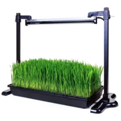 SunBlaster Universal Powder-Coated Aluminum Adjustable Lighting Stand With Heavy-Duty Plant Growing Tray, Fits All Size T5 Light Strips -Garden & Outdoors GUEST 1bbf6118 fc1f 48c1 94ea 3ed77aeecc87