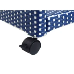 2pc Maksville Outdoor Aluminum Storage Bench & Trash Can - MiBasics -Garden & Outdoors GUEST 1f3ed04e f475 4be5 b6ad a8eb801829a3