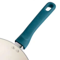 Spice By Tia Mowry Savory Saffron 2 Piece Ceramic Nonstick Aluminum Frying Pan Set In Teal -Garden & Outdoors GUEST 276b751b b53a 4c52 8149 a8fb00fd02f0