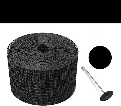 Flybold PVC Coated Wire Mesh Critter And Solar Panel Bird Guard With Galvanized Steel Roll Kit , 6in X 100ft And 80 Fastener Wire Mesh Clips 3 Flybold PVC Coated Wire Mesh Critter And Solar Panel Bird Guard With Galvanized Steel Roll Kit , 6in X 100ft And 80 Fastener Wire Mesh Clips