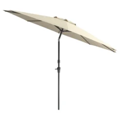 10' Wind Resistant Tilting Patio Umbrella - CorLiving -Garden & Outdoors GUEST 298f4bca 3854 4e2f 843f e7aa94e6ff1c
