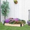 Outsunny 47'' X 31'' Raised Garden Bed, Foldable Raised Garden Box For Backyard, Patio To Grow Vegetables, Herbs, And Flowers -Garden & Outdoors GUEST 2a3aee73 5bc8 4d66 8bc9 dd007b9d29c1