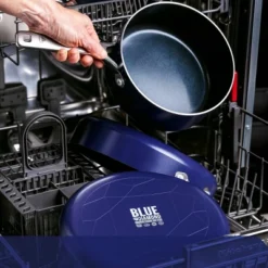 Blue Diamond 5qt Aluminum Ceramic Nonstick Covered Saute Pan With Helper Handle Blue 9 Blue Diamond 5qt Aluminum Ceramic Nonstick Covered Saute Pan With Helper Handle Blue -Garden & Outdoors GUEST 2a6c56bc b0e8 4ccf bbeb 3fc73669d52f