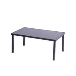 4pc Outdoor Garden Patio Conversation Set - Black - WELLFOR 16 4pc Outdoor Garden Patio Conversation Set - Black - WELLFOR -Garden & Outdoors GUEST 2b57fb01 1623 4b2e 97e6 7d5480a2fda6