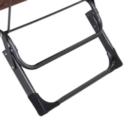 Outsunny 2-in-1 Folding Patio Lounge Chair W/ Pillow, Outdoor Portable Sun Lounger Reclining To 120°/180°, Oxford Fabric -Garden & Outdoors GUEST 2b998296 9187 4db4 ab72 f82c03a43e35