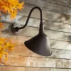 Franklin Iron Works Neihart Rustic Farmhouse Outdoor Barn Light Fixture Bronze Curving Gooseneck 18" Post Exterior Barn Deck House Porch Yard Patio 1 Franklin Iron Works Neihart Rustic Farmhouse Outdoor Barn Light Fixture Bronze Curving Gooseneck 18" Post Exterior Barn Deck House Porch Yard Patio -Garden & Outdoors GUEST 2c6219d6 ff77 4096 9398 df73dc4cc4e2