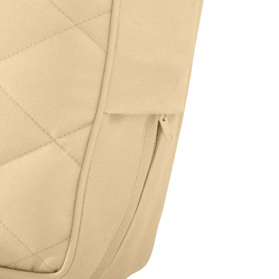 Montlake FadeSafe Patio Chair/Loveseat Back Quilted Cushion - Classic Accessories 4 Montlake FadeSafe Patio Chair/Loveseat Back Quilted Cushion - Classic Accessories - Image 2