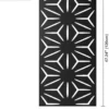 NewTown Decorative Outdoor Privacy Screen Panels, Metal Laser Cut Privacy Screen Decorative Patio Metal Fence For Outdoor Indoor Decor-The Pop Home