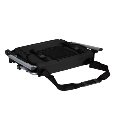 Stansport Folding Stadium Seat With Arms Black/Ten 5 Stansport Folding Stadium Seat With Arms Black/Ten - Image 3