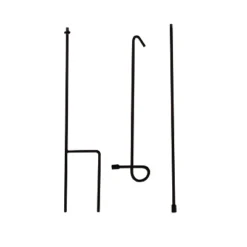 Evergreen Flag Elegant Sturdy Black Metal 3 Piece Garden Flag Stand - 15" Long X 42" High 17 Evergreen Flag Elegant Sturdy Black Metal 3 Piece Garden Flag Stand - 15" Long X 42" High -Garden & Outdoors GUEST 3d3849d7 0871 4f1c 816f 7fa9afe42511