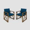 Andora 2pk Acacia Wood Club Chairs - Christopher Knight Home -Garden & Outdoors GUEST 3e8cb8e0 15e9 49c5 9250 04d77d532b4e