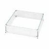 Barton 18.5" X 18.5" Inch Fire Pit Wind Guard Tempered Glass Square Wind-Resistant Wind Screens, Clear -Garden & Outdoors GUEST 3edd02c4 315d 4d95 9125 320c41f4845e