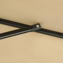 7.5' X 7.5' Bistro Market Patio Umbrella Champagne - Island Umbrella -Garden & Outdoors GUEST 45e347a0 73bb 4824 83f6 a13fb821e05f