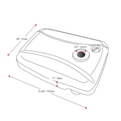 136.8lbs Rectangular Patio Umbrella Base With Wheels Gray - CorLiving 11 136.8lbs Rectangular Patio Umbrella Base With Wheels Gray - CorLiving -Garden & Outdoors GUEST 4c19c997 41b1 4392 874a 326d85bc7365