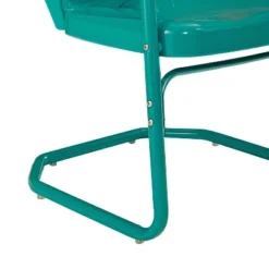 Ridgeland 2pk Outdoor Chairs - Turquoise Gloss - Crosley -Garden & Outdoors GUEST 4deb4219 6bf8 470a b6ad f0ad688a2c38