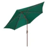 9' X 9' Round Lighted Patio Umbrella - Green -Garden & Outdoors GUEST 4dfed14c 7667 4d80 81da 0d767d894017