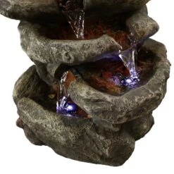 Sunnydaze Decor Sunnydaze Indoor Home Office Relaxing 6-Tiered Stone Falls Tabletop Water Fountain With LED Lights - 15" 13 Sunnydaze Decor Sunnydaze Indoor Home Office Relaxing 6-Tiered Stone Falls Tabletop Water Fountain With LED Lights - 15" -Garden & Outdoors GUEST 4e584972 82a9 4323 a5d7 6b3345cc0f33