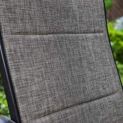 5pc Patio Set With Square Table & Steel 360 Swivel Sling Arm Chairs - Captiva Designs 13 5pc Patio Set With Square Table & Steel 360 Swivel Sling Arm Chairs - Captiva Designs - Image 11