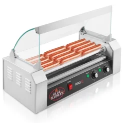 Olde Midway Electric Hot Dog Roller Grill Cooker With Glass Cover, Commercial Grade Machine 17 Olde Midway Electric Hot Dog Roller Grill Cooker With Glass Cover, Commercial Grade Machine -Garden & Outdoors GUEST 4eb6f097 3c6a 46d2 ab31 598ed5b25e12