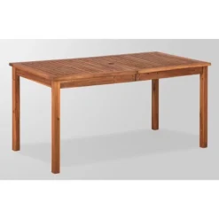 3pc Acacia Wood X Design Outdoor Patio Dining Set - Brown - Saracina Home 12 3pc Acacia Wood X Design Outdoor Patio Dining Set - Brown - Saracina Home -Garden & Outdoors GUEST 4f8f83d1 0318 427f 81b6 4a075466df6f