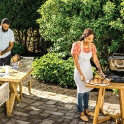 Ninja Woodfire Outdoor Grill & Smoker, 7-in-1 Master Grill, BBQ Smoker And Air Fryer With Woodfire Technology - OG701 -Garden & Outdoors GUEST 5152cf84 5d04 4174 b301 173aac6ce56d