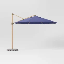 11'x11' Offset Patio Umbrella - Light Wood Pole - Threshold™ -Garden & Outdoors GUEST 544e7160 2f43 42b7 962e 5e64fe35ebc3