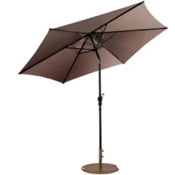 Costway 9ft Patio Umbrella Outdoor W/ 50 LBS Round Umbrella Stand W/ Wheels 29 Costway 9ft Patio Umbrella Outdoor W/ 50 LBS Round Umbrella Stand W/ Wheels -Garden & Outdoors GUEST 5706504d 0daf 485a b163 cfa3135aa57f