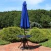 Sunnydaze Decor Sunnydaze Outdoor Aluminum Inside Out Patio Umbrella With Push Button Tilt And Crank - 9' -Garden & Outdoors GUEST 57c43faf 5339 44c1 830d d05d244dfdcb
