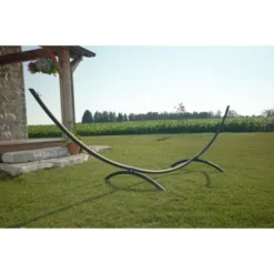Vivere 15ft Arc Steel Hammock Stand -Garden & Outdoors GUEST 5b1a27ef be08 4ad1 a733 6751d36604d2