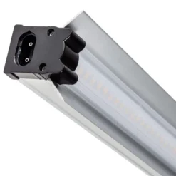 SunBlaster 18" Prism Lens 18W 6400K Full Spectrum LED Strip Light Indoor Greenhouse Plant Grow Lamp With Built-In Reflector & Mounting Clips