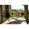 Vivere 15ft Arc Steel Hammock Stand -Garden & Outdoors GUEST 5ce01870 71b4 46e9 bc99 de46dc455240