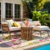 Latigo Patio Sectional Gray/Brown/Linen - Opalhouse™ -Garden & Outdoors GUEST 5f1b3acd 56c3 494a 801e 7ca47010173d